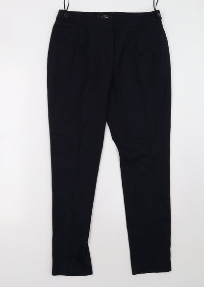 Womens UK Size 8 NEXT Regular Fit  Blue Trousers