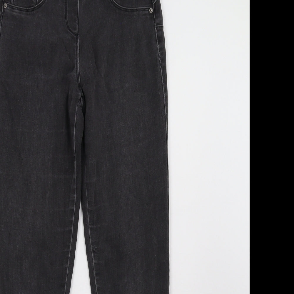 Womens UK Size 8 NEXT Regular Fit Jegging Grey Trousers