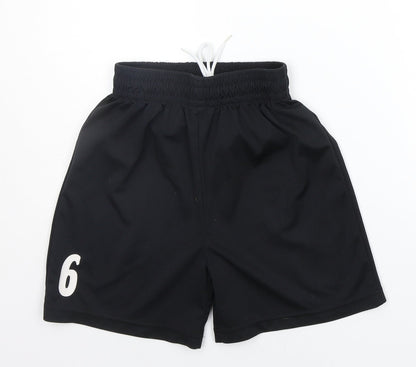 PROSTAR Boys Black   Sweat Shorts Size L - 6