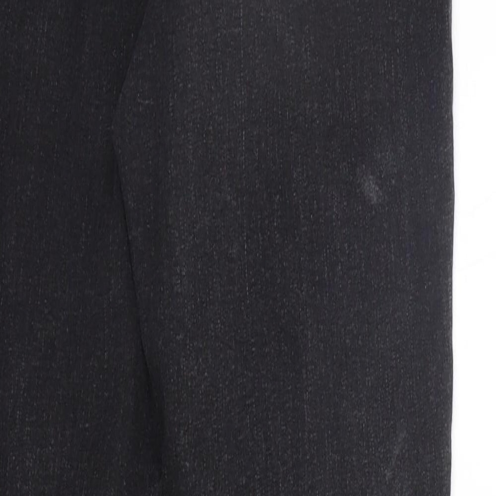 George Womens Black   Straight Jeans Size 12 L24 in