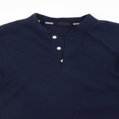 ARMANDO Mens Blue   Pullover Jumper Size L