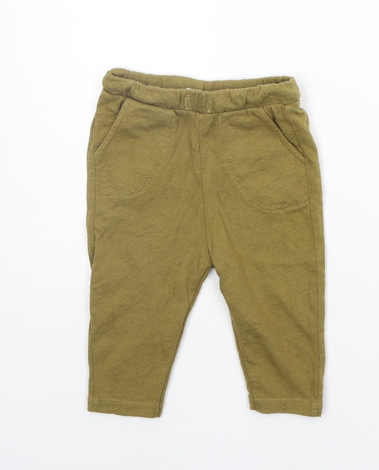 Zara Baby Brown   Jogger Trousers Size 6-9 Months