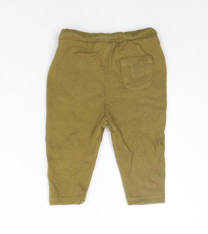 Zara Baby Brown   Jogger Trousers Size 6-9 Months