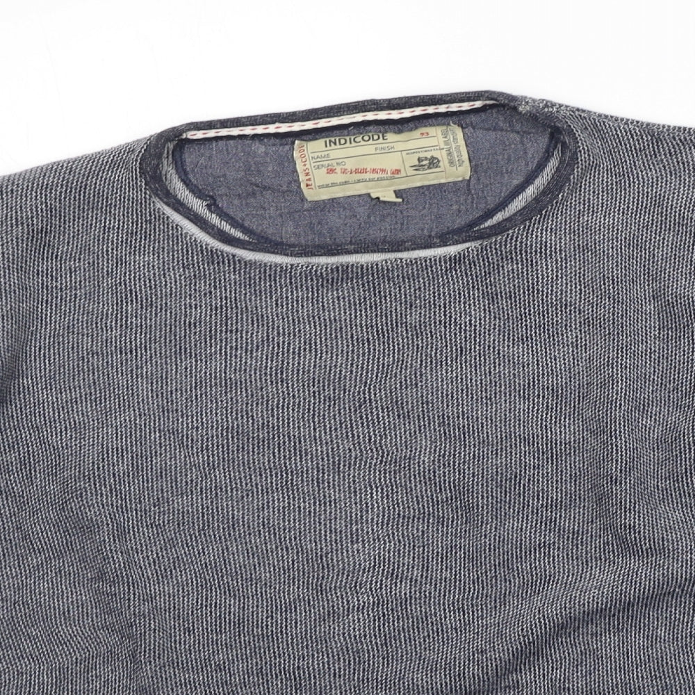 jeans + code Mens Blue   Pullover Jumper Size XL