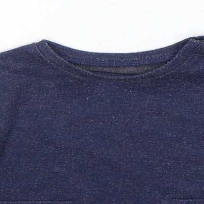 Close-up detail of Tu Baby Blue jumper, size 6-9, Months