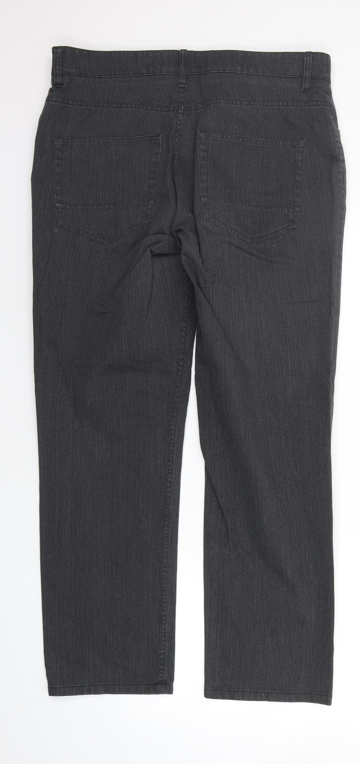 NEXT Womens Grey   Straight Jeans Size 34 in L27 in