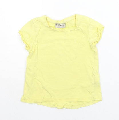 NEXT Boys Yellow   Basic T-Shirt Size 2-3 Years