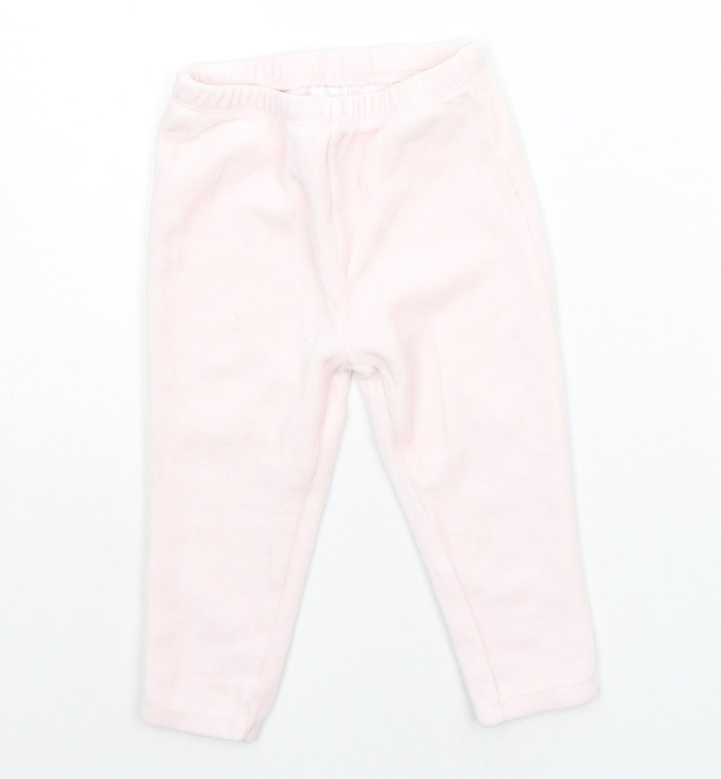 Matalan Baby Pink   Jogger Trousers Size 12-18 Months