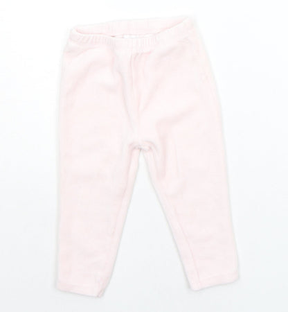 Matalan Baby Pink   Jogger Trousers Size 12-18 Months