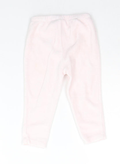 Matalan Baby Pink   Jogger Trousers Size 12-18 Months
