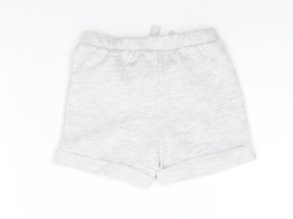 FRED & FLO Baby Grey   Cropped Trousers Size 6-9 Months
