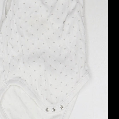 Very Baby White Geometric  Babygrow One-Piece Size 12-18 Months