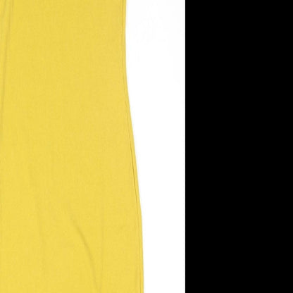 New Look Womens Yellow   A-Line  Size 6