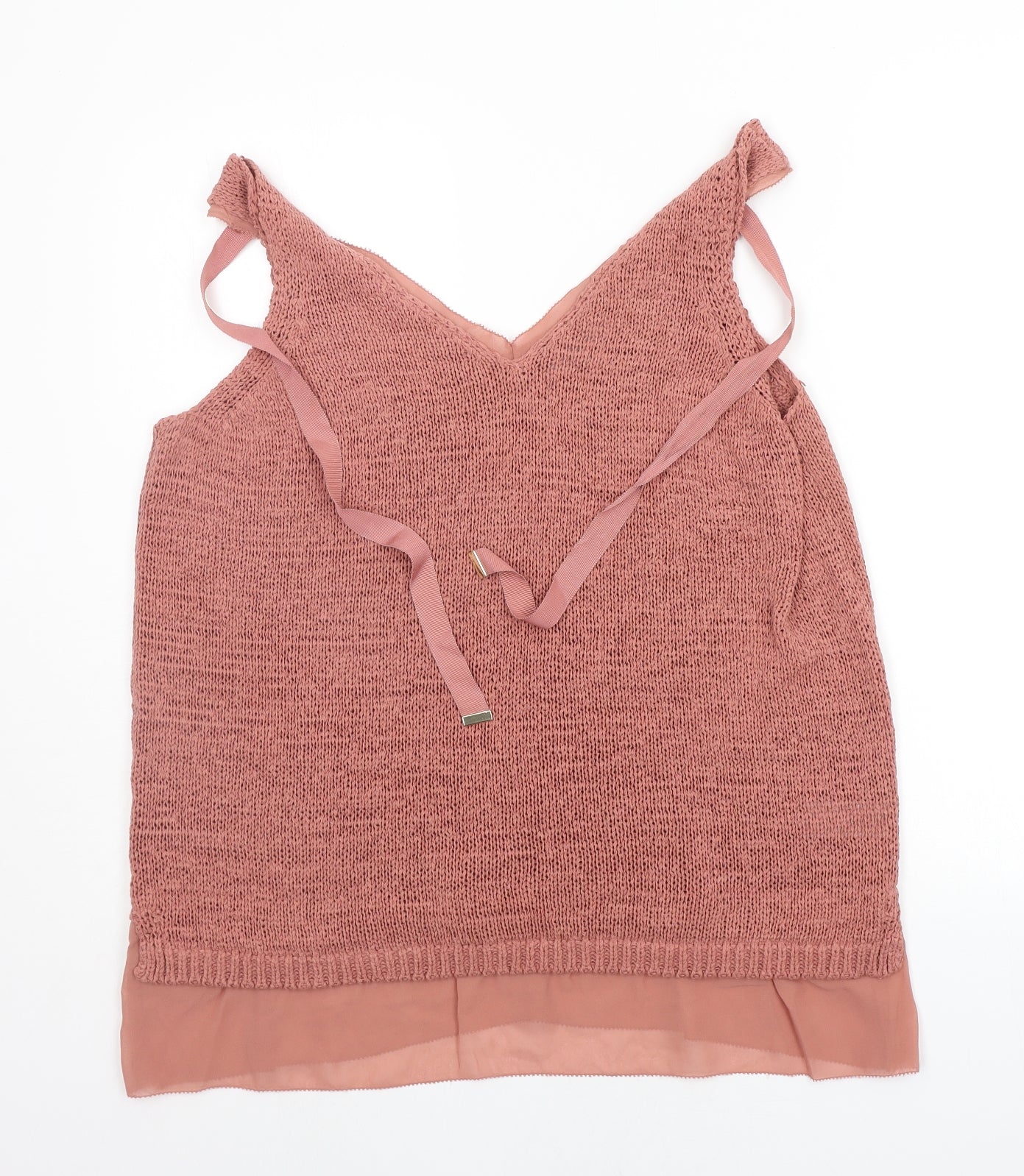 Womens UK Size L NEXT Pink Pullover Jumper
