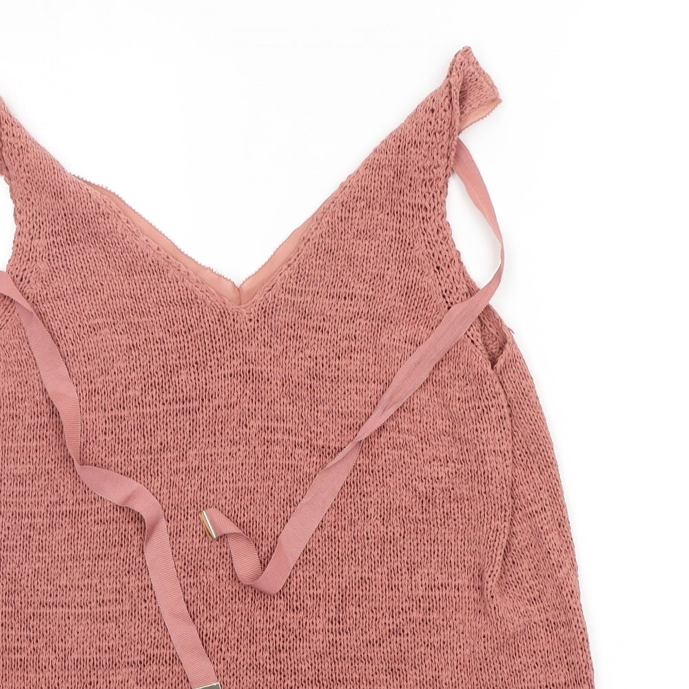 Womens UK Size L NEXT Pink Pullover Jumper