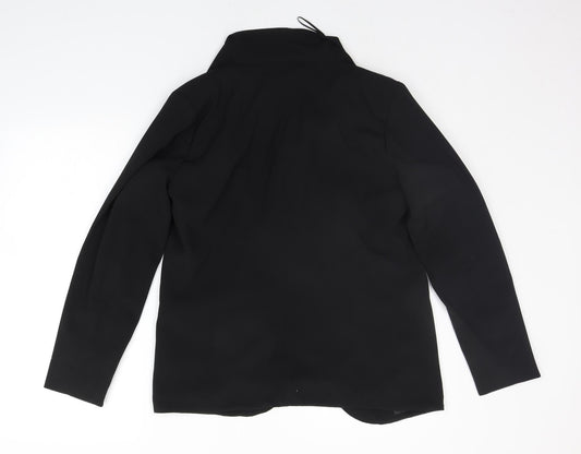 Womens UK Size 10 H&M Black Jacket