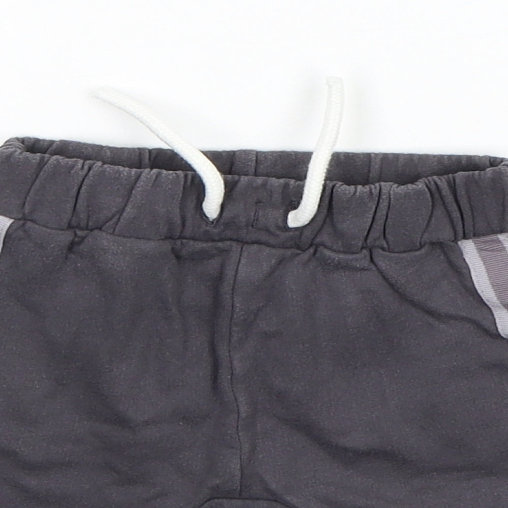 Nutmeg Baby Grey   Jogger Trousers Size 0-3 Months