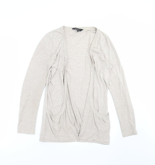 Womens UK Size 8 New Look Beige Cardigan Jumper