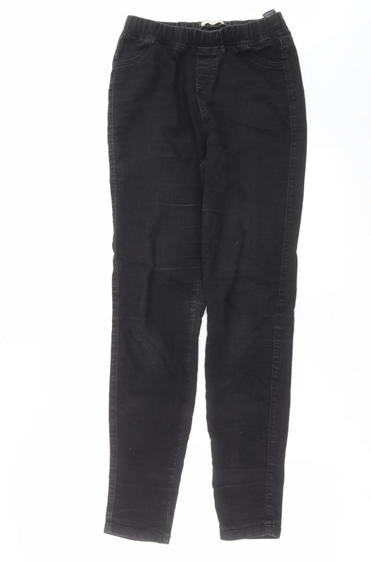 Indigo Womens Black  Denim Jegging Jeans Size 8 L30 in