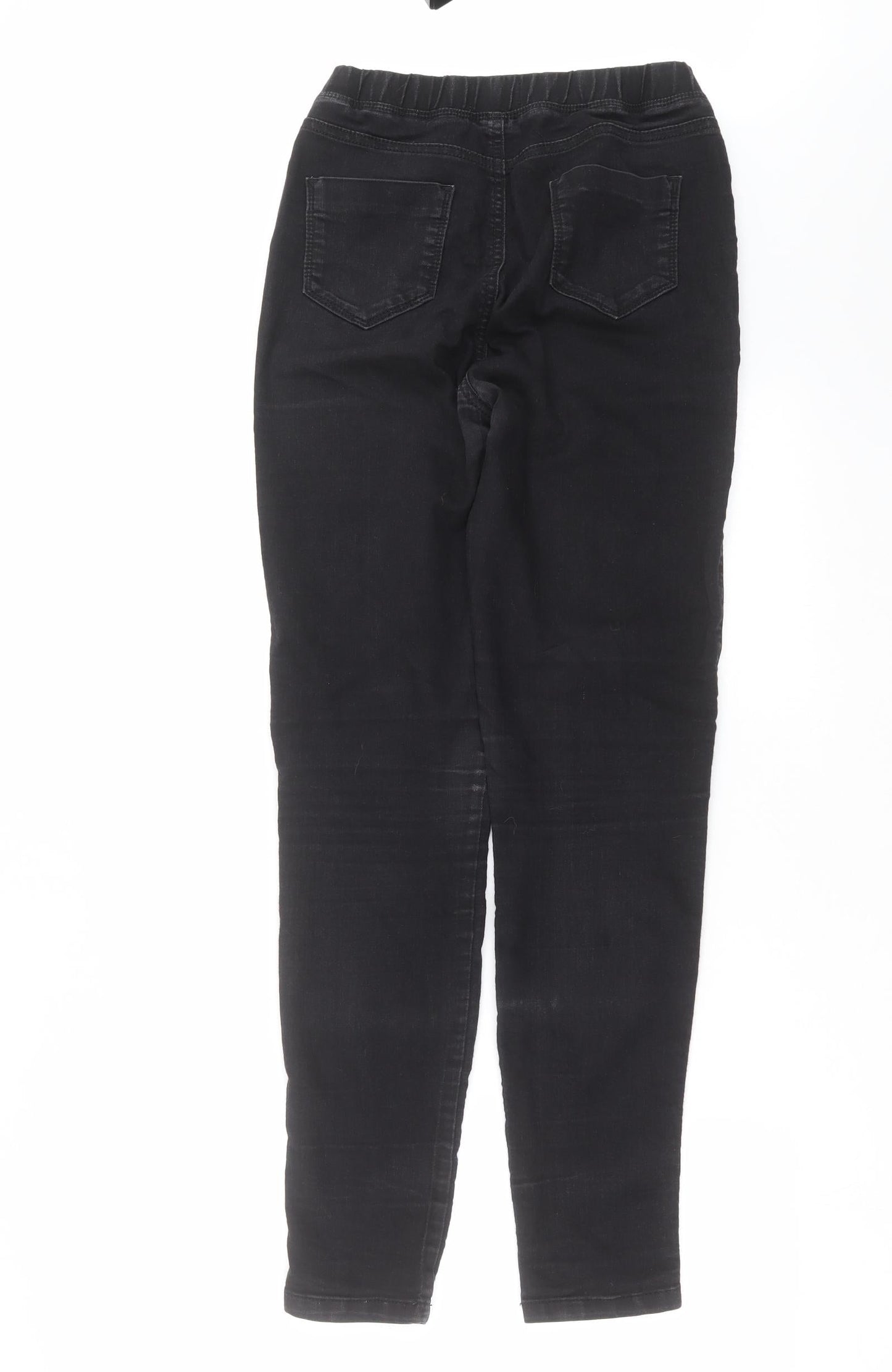Indigo Womens Black  Denim Jegging Jeans Size 8 L30 in