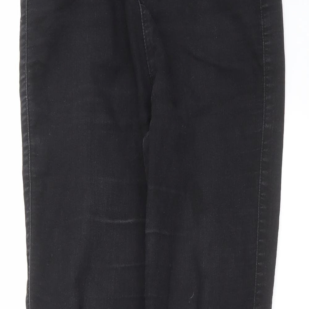 Indigo Womens Black  Denim Jegging Jeans Size 8 L30 in