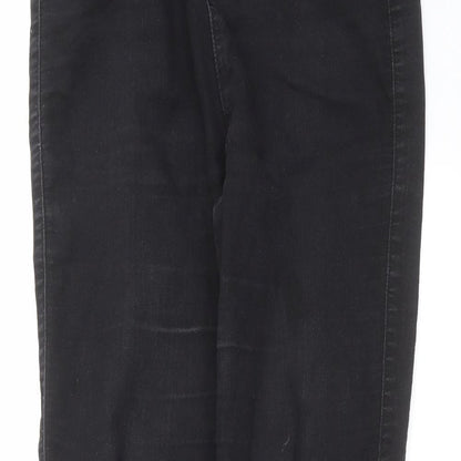 Indigo Womens Black  Denim Jegging Jeans Size 8 L30 in