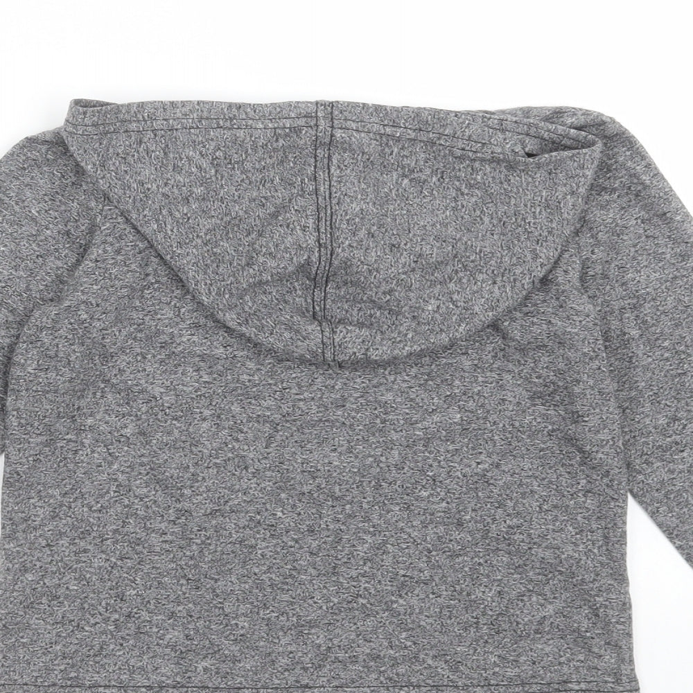 The Childrens Place Boys Grey   Pullover Hoodie Size 4 Years  - basketball
