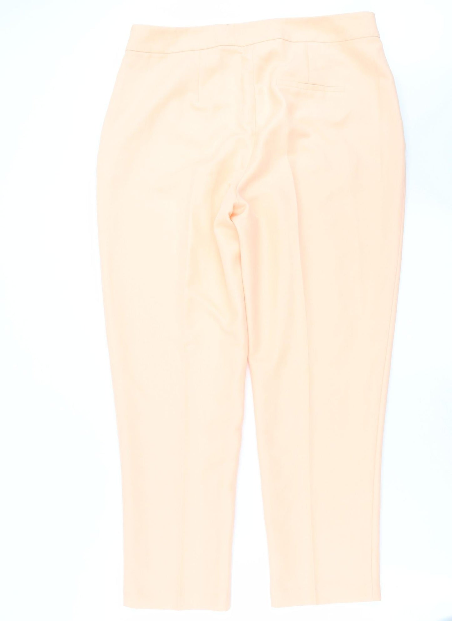 Womens UK Size 14 ASOS Regular Fit  Orange Trousers