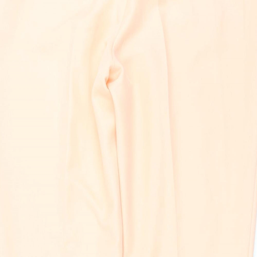 Womens UK Size 14 ASOS Regular Fit  Orange Trousers
