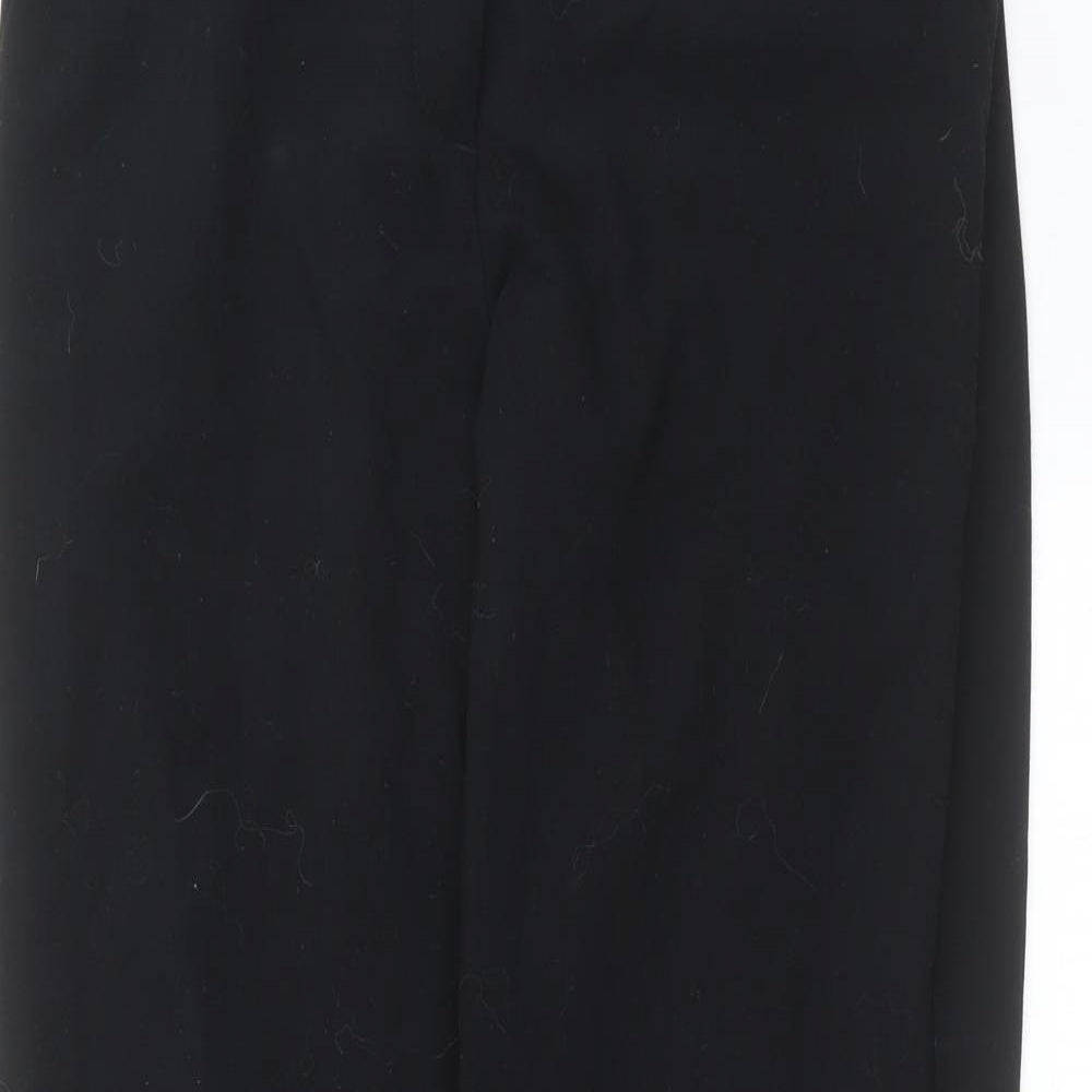 Womens UK Size 12 Marks and Spencer Regular Fit  Black Trousers