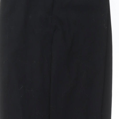 Womens UK Size 12 Marks and Spencer Regular Fit  Black Trousers