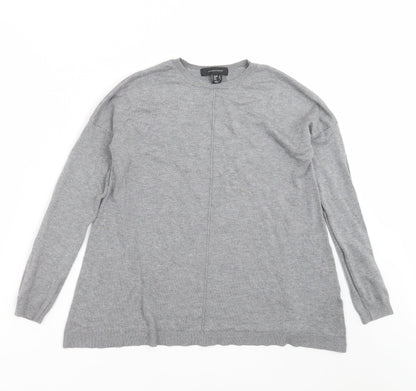 Primark Womens Grey  Knit Pullover Jumper Size 12