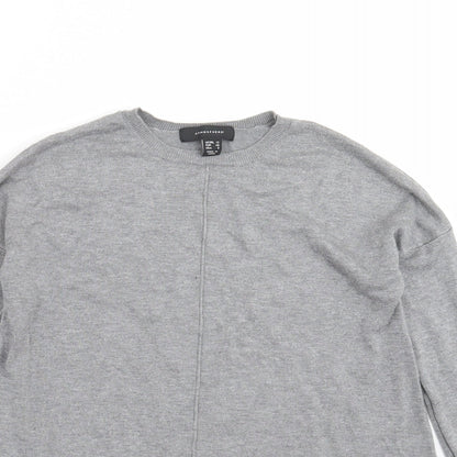 Primark Womens Grey  Knit Pullover Jumper Size 12