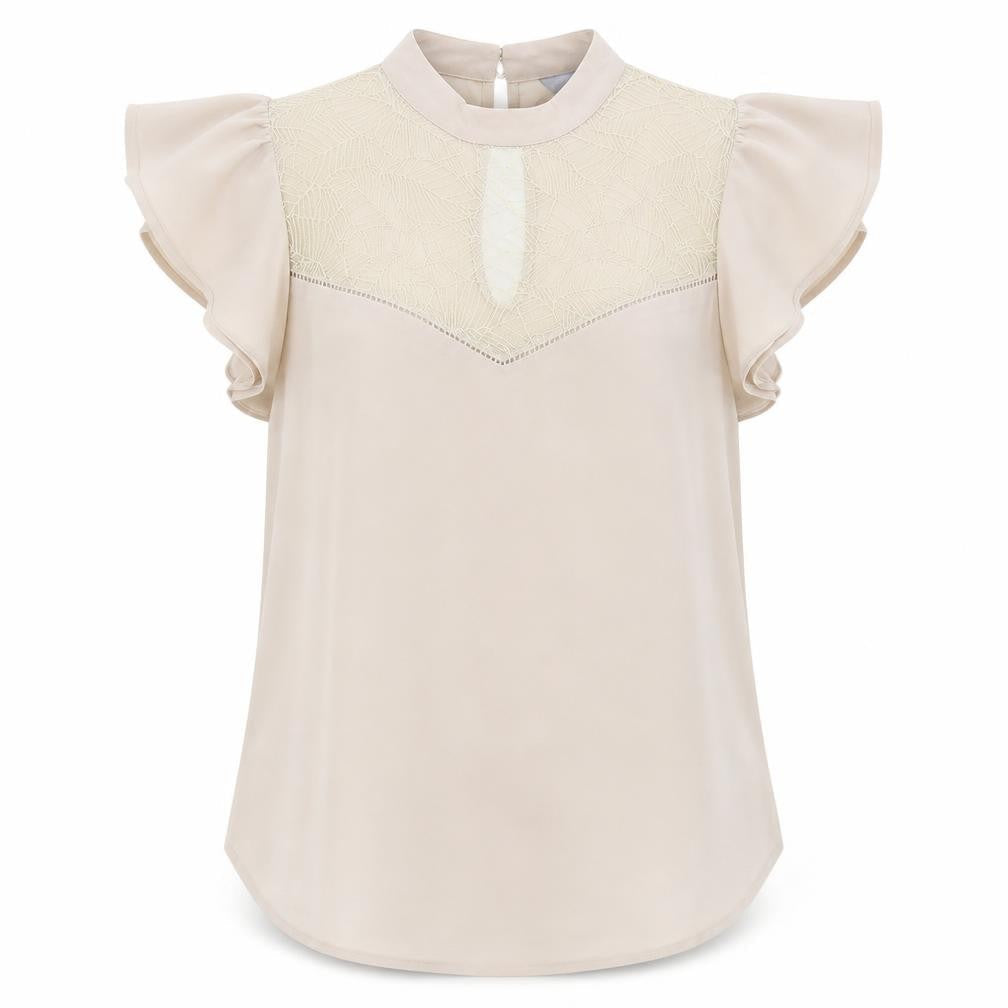 Womens UK Size 12 H&M Pink Basic Blouse