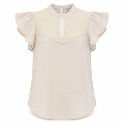 Womens UK Size 12 H&M Pink Basic Blouse