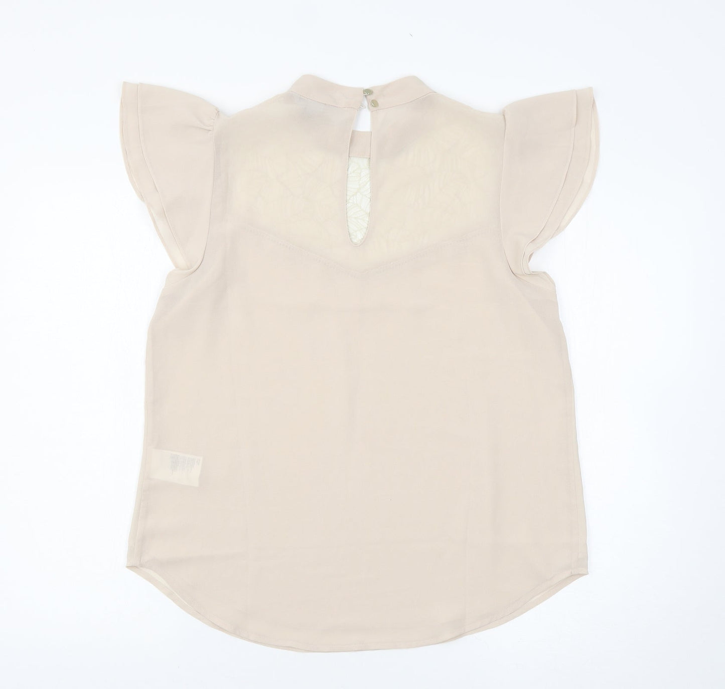 Womens UK Size 12 H&M Pink Basic Blouse