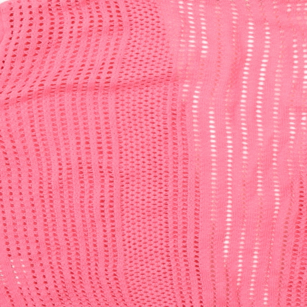 Womens UK Size 12 Peacocks Pink Cardigan Jumper