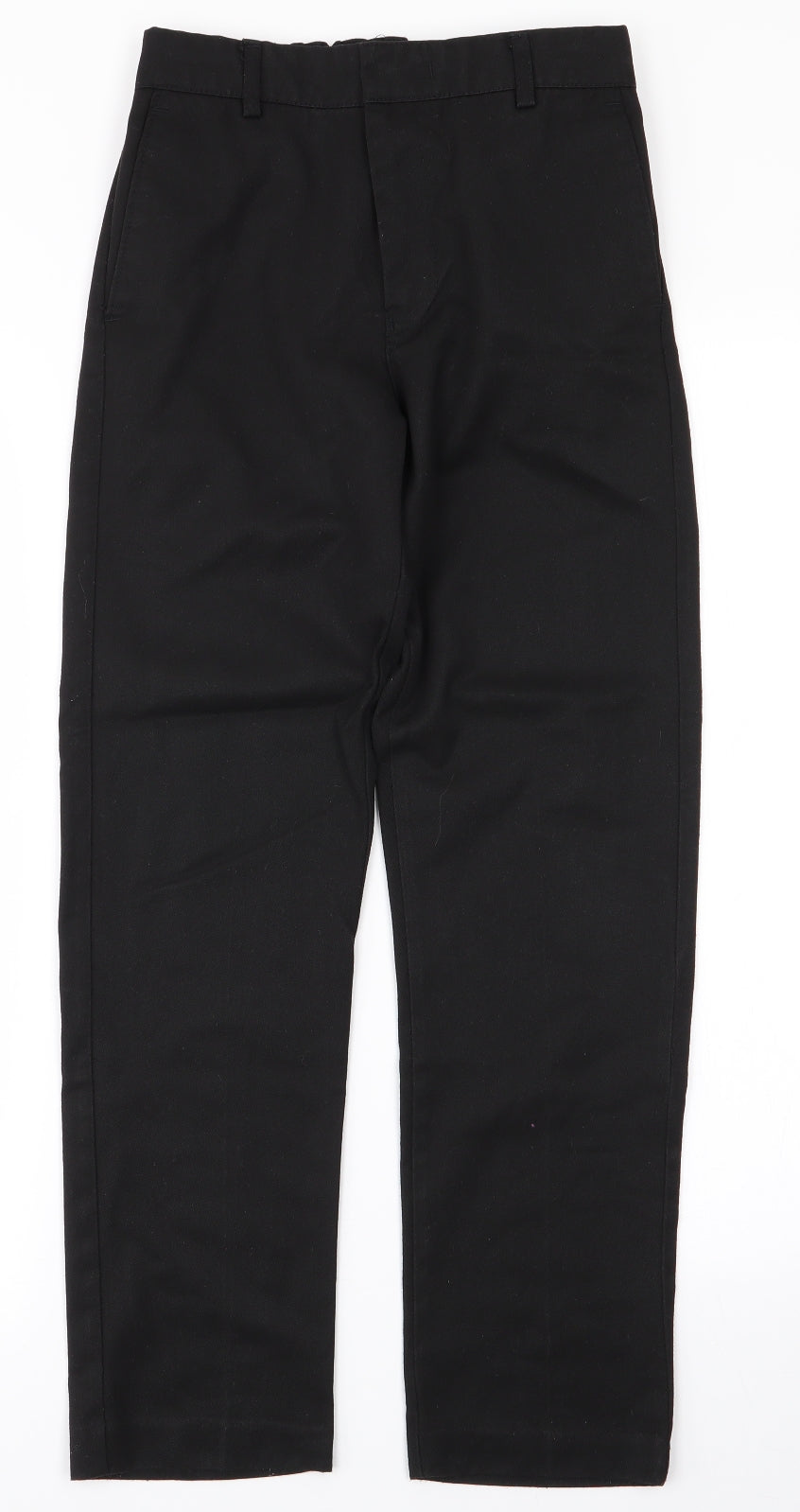 Preworn Boys Black   Dress Pants Trousers Size 11-12 Years
