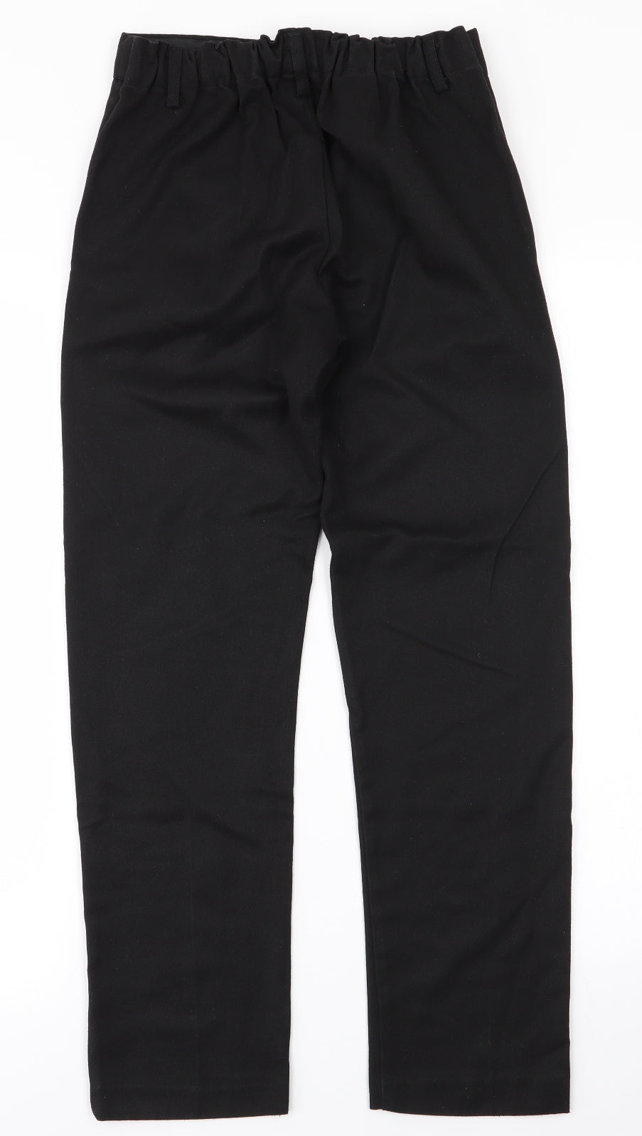 Preworn Boys Black   Dress Pants Trousers Size 11-12 Years