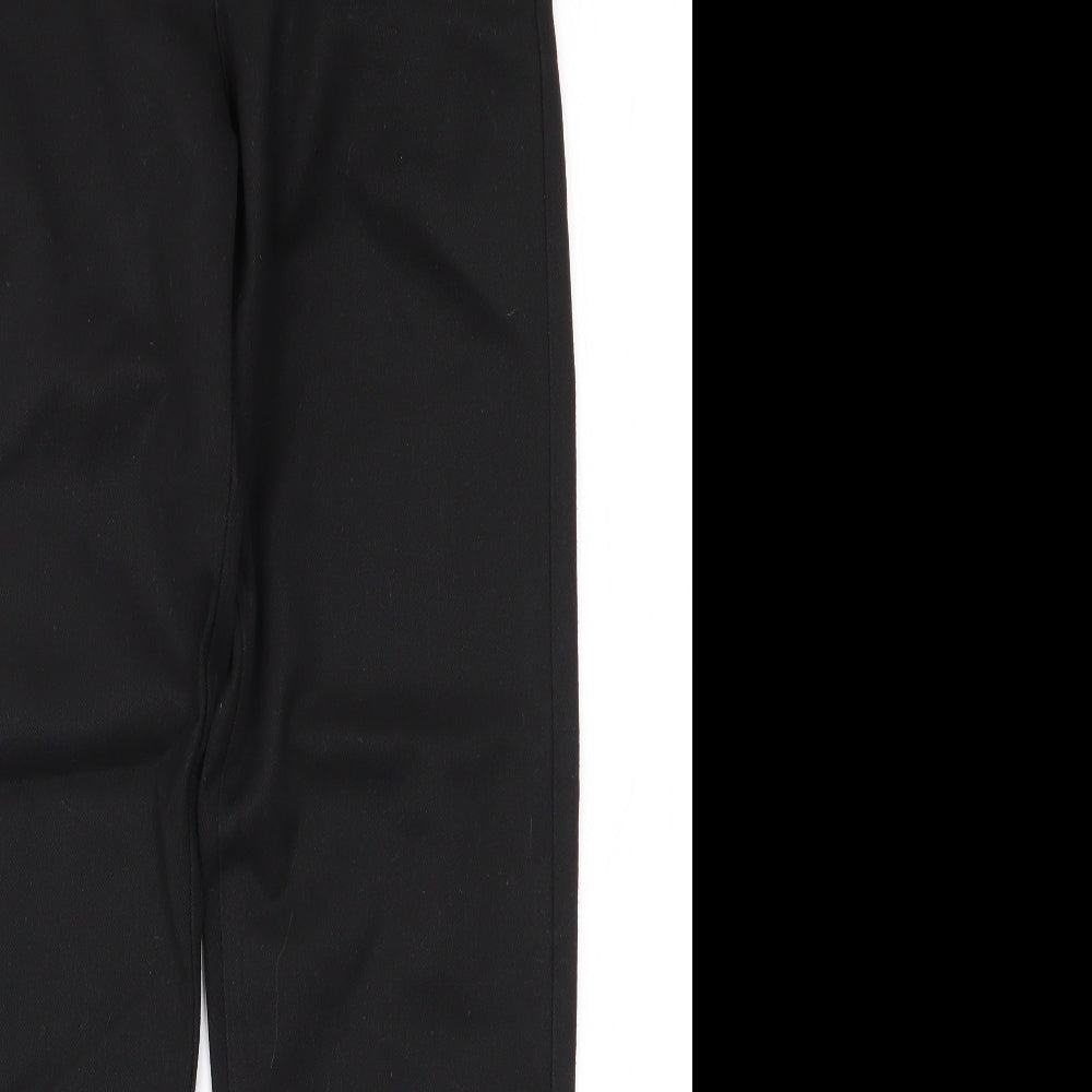 Preworn Boys Black   Dress Pants Trousers Size 11-12 Years