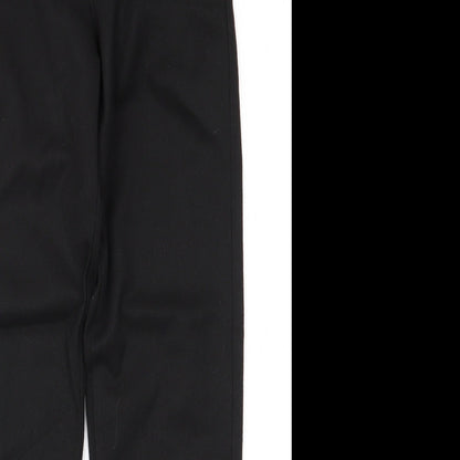 Preworn Boys Black   Dress Pants Trousers Size 11-12 Years
