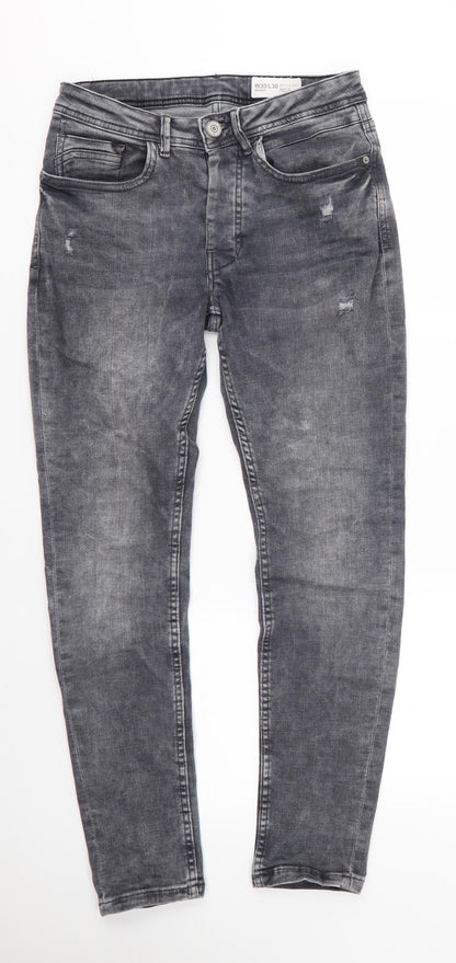 Denim Co Mens Grey   Skinny Jeans Size 30 in L27 in