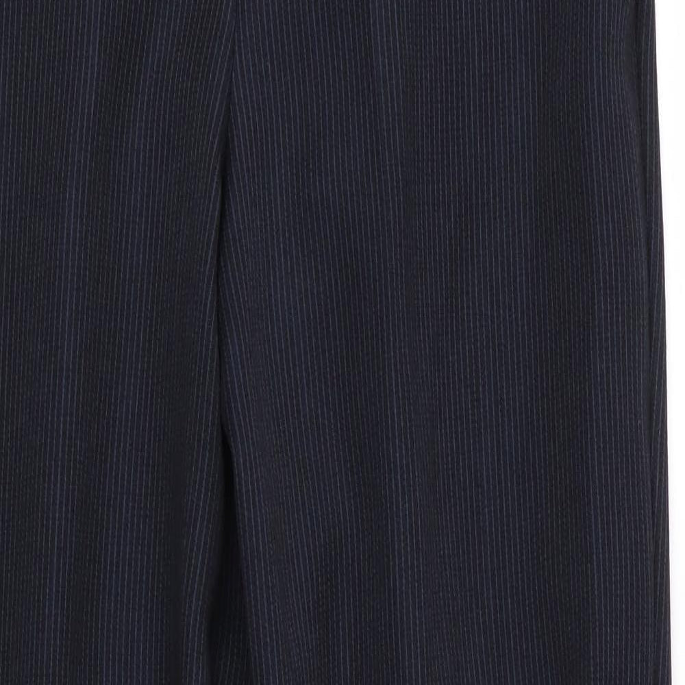 Womens UK Size 12 Emma Collection Regular Fit  Blue Trousers