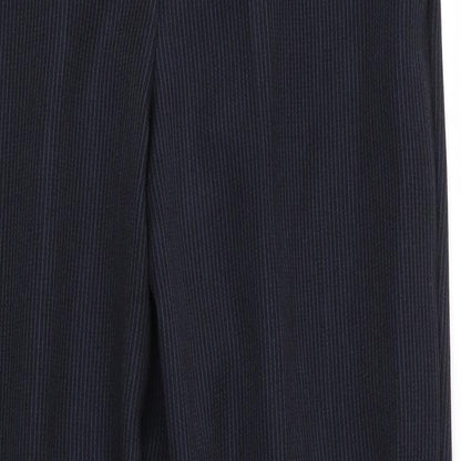 Womens UK Size 12 Emma Collection Regular Fit  Blue Trousers