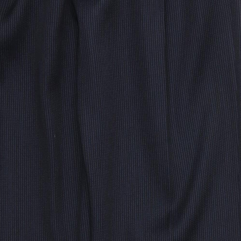 Womens UK Size 12 Emma Collection Regular Fit  Blue Trousers
