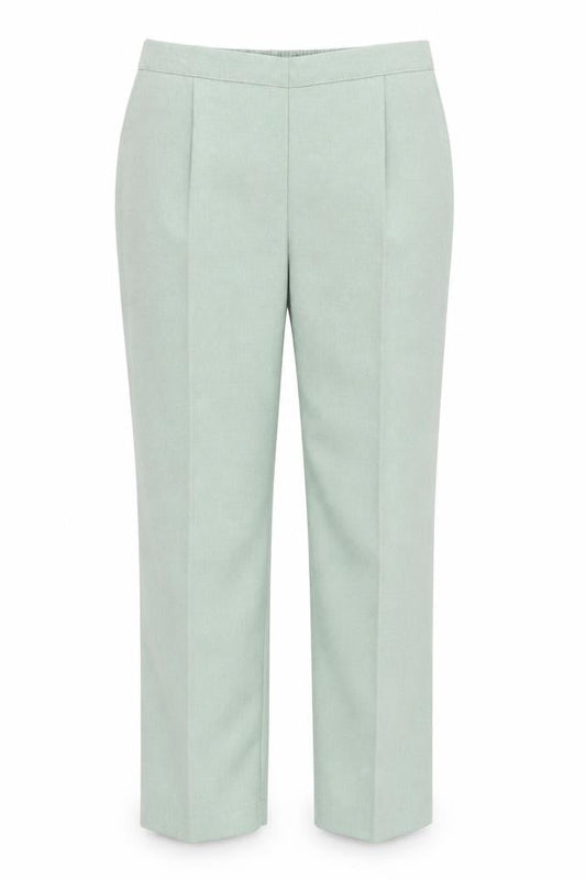 Womens UK Size 14 Bodywise Regular Fit  Green Trousers