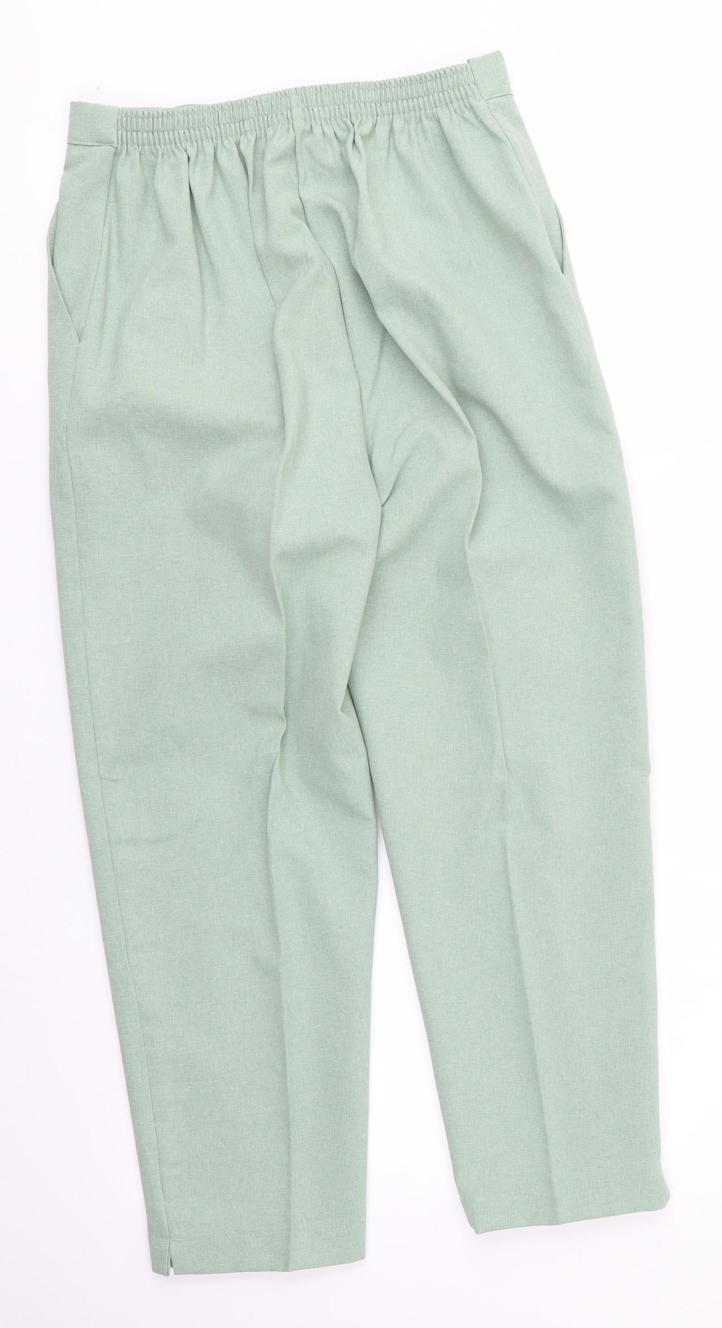 Bodywise Womens Green   Trousers  Size 14 L24.5 in