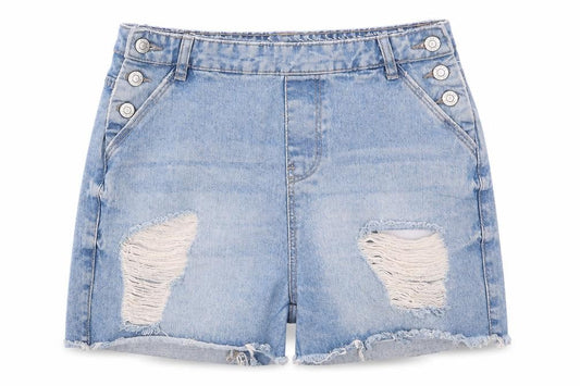 Womens UK Size 8 Denim Co Regular Fit Mom Shorts