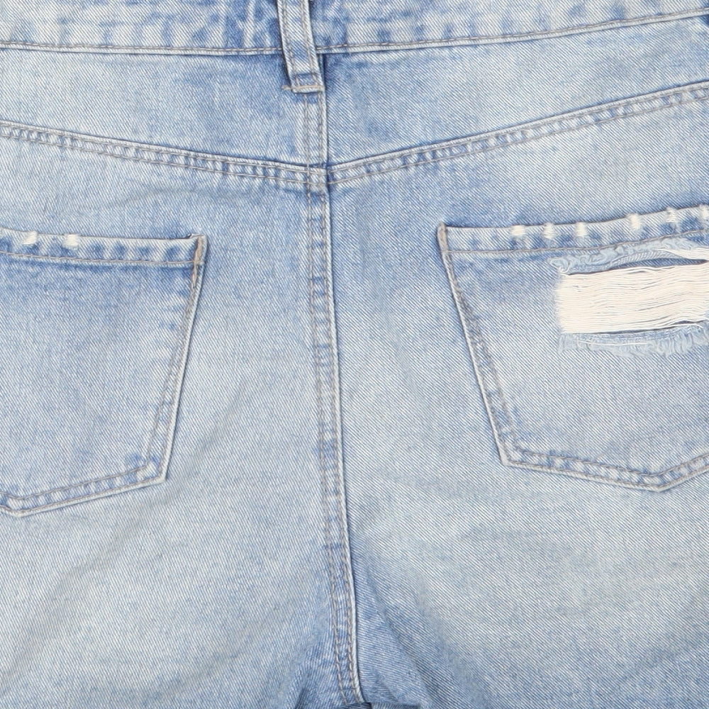 Denim Co Womens Blue   Mom Shorts Size 8