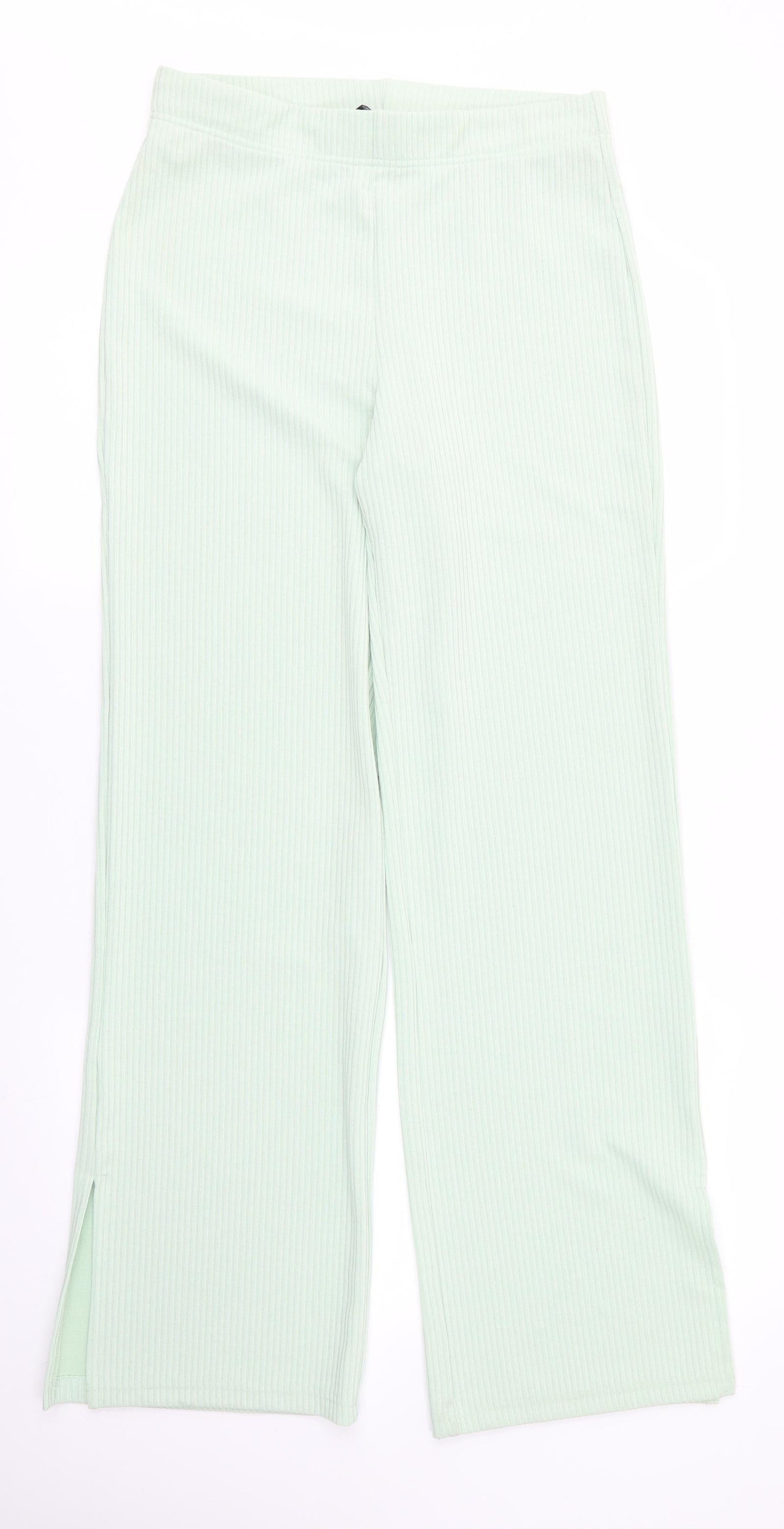 Womens UK Size M Divided Regular Fit  Green Trousers